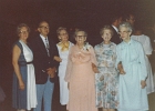 Mom,Uncle Greg,Aunt Hedy,Aunt Helen,Aunt Jo and Aunt Sister Mary